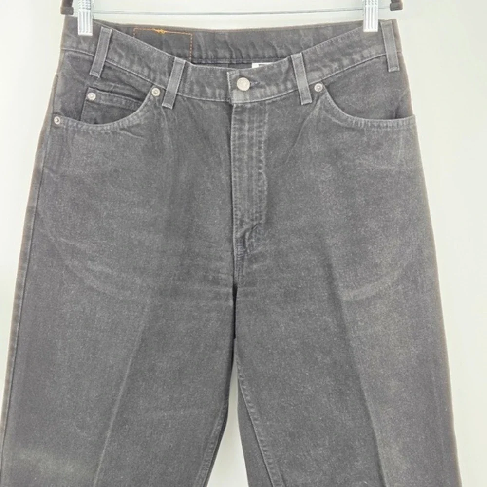 Vintage Levi's 560 Jeans‎ Mens 34x34 Loose Fit Tapered Black USA Orange Tab NWOT